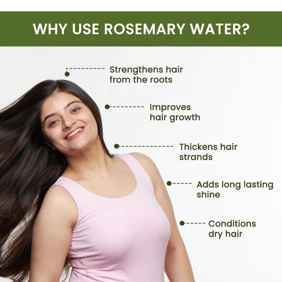 Rosemary Water Spray for Hair Regrowth | Hair Fall Control | Scalp Treatment