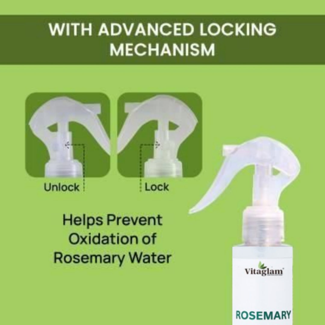 Rosemary Water Spray for Hair Regrowth | Hair Fall Control | Scalp Treatment