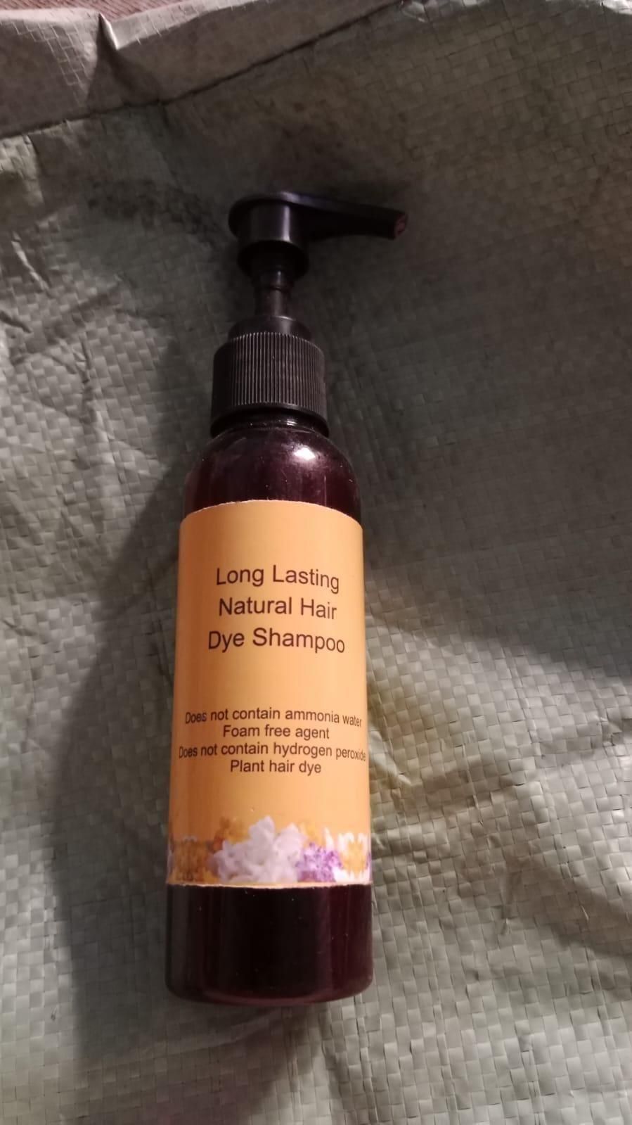 Long Lasting Natural Hair Dye Shampoo - Pack of 3