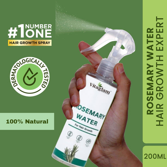 Rosemary Water Spray for Hair Regrowth | Hair Fall Control | Scalp Treatment