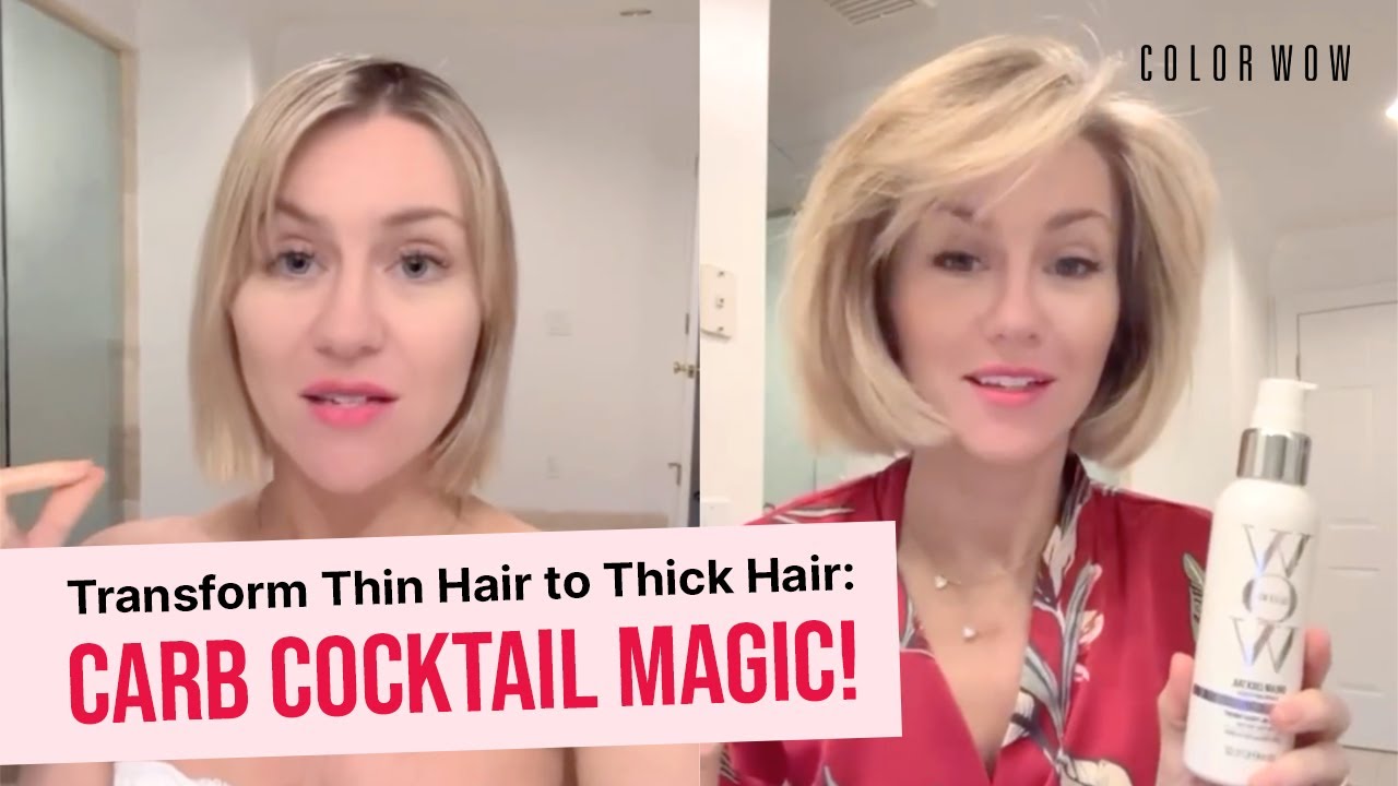 NOW Dream Cocktail Carb Infused Leave-in Treatment Volumizer Hair (Pack of 2)